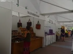 Una imagen de la feria este lunes. /SN