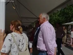Una imagen de la feria este lunes. /SN