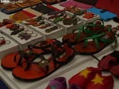 Una imagen de la feria este lunes. /SN
