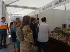 Una imagen de la feria este lunes. /SN