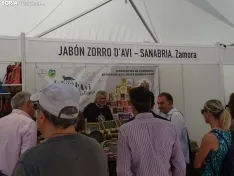 Una imagen de la feria este lunes. /SN