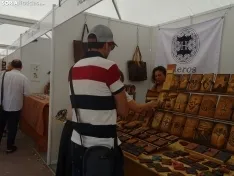 Una imagen de la feria este lunes. /SN