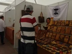 Una imagen de la feria este lunes. /SN