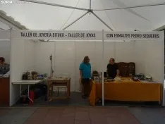 Una imagen de la feria este lunes. /SN