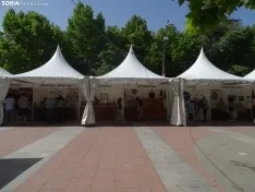 Una imagen de la feria este lunes. /SN