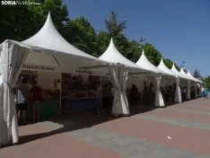 Una imagen de la feria este lunes. /SN