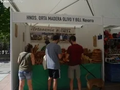 Una imagen de la feria este lunes. /SN