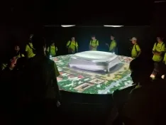 Foto 5 - El Calasanz visita el Santiago Bernab&eacute;u