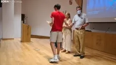Entrega de diplomas del IV Campus de Profundización científica en Humanidades y Ciencias Sociales de Castilla y León. /SN