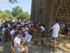 Concierto de la Banda Municipal de Música de Golmayo en Carbonera.
