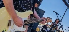 Actuación de la Banda Sabinera en el Hotel La Barrosa de Abejar. /SN