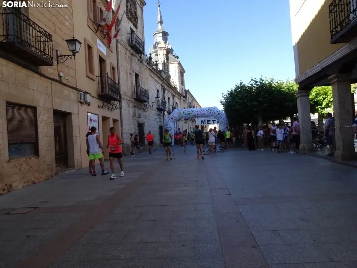 Una imagen de la tarde hoy en El Burgo. /SN