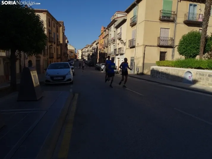 Una imagen de la tarde hoy en El Burgo. /SN