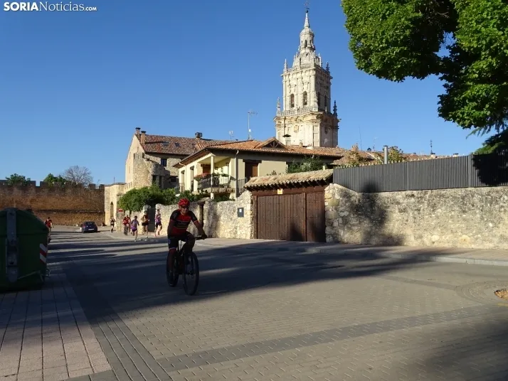 Una imagen de la tarde hoy en El Burgo. /SN