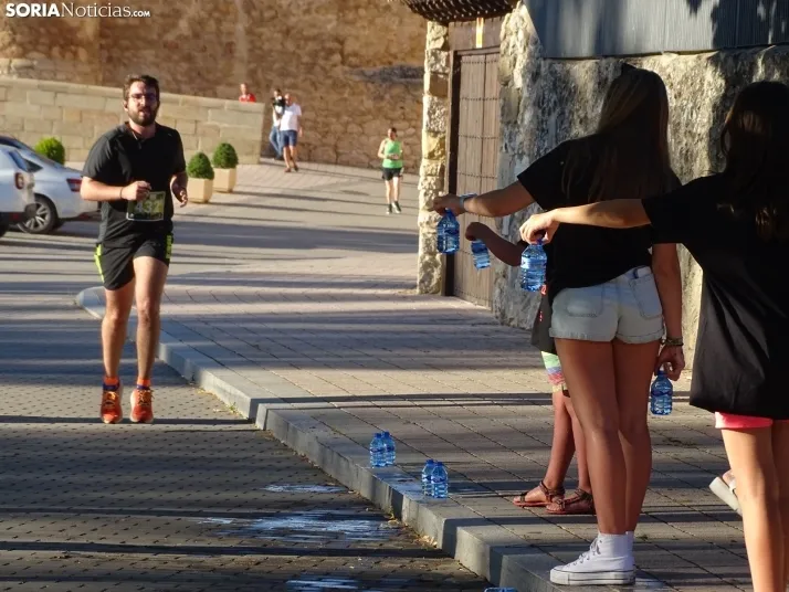 Una imagen de la tarde hoy en El Burgo. /SN