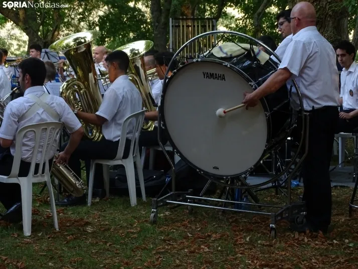 Una imagen del concierto de este miércoles en el parque del Castillo. /SN