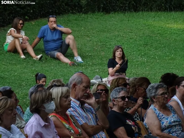Una imagen del concierto de este miércoles en el parque del Castillo. /SN