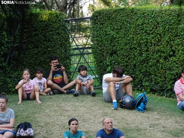 Una imagen del concierto de este miércoles en el parque del Castillo. /SN