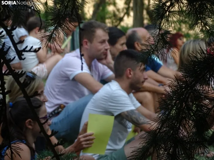 Una imagen del concierto de este miércoles en el parque del Castillo. /SN