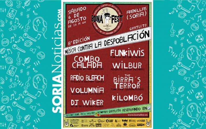 Funkiwis, Combo Calada y Dj Wiker se unen al Boina Fest 