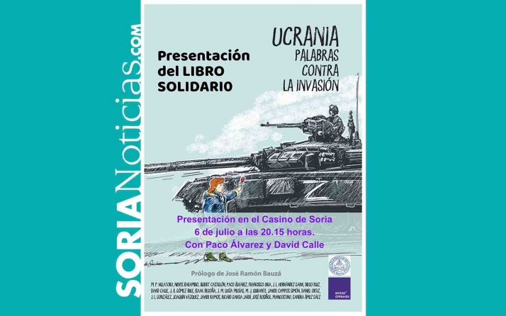 Presentan un libro solidario con Ucrania este miércoles en el Casino 