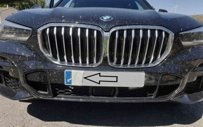 Detenido por falsificar la matrícula de un vehículo en Soria