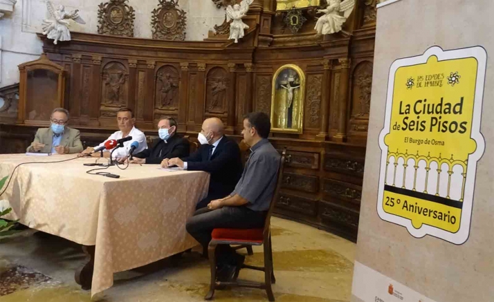 Este viernes, el primer videomapping del aniversario de Las Edades del Hombre en El Burgo 