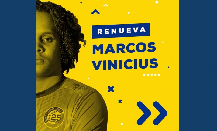 Marcus Vinicius renueva con el BM Soria