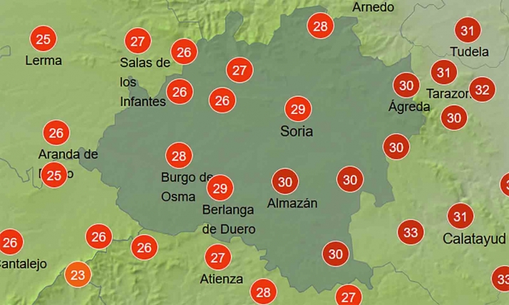 El tiempo en Soria: Leve respiro para los termómetros