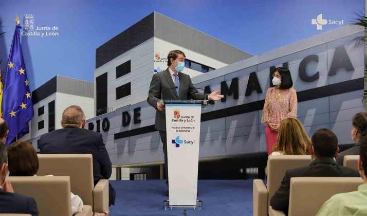Mañueco anuncia 55,6 M€ para modernizar los hospitales de Castilla y León