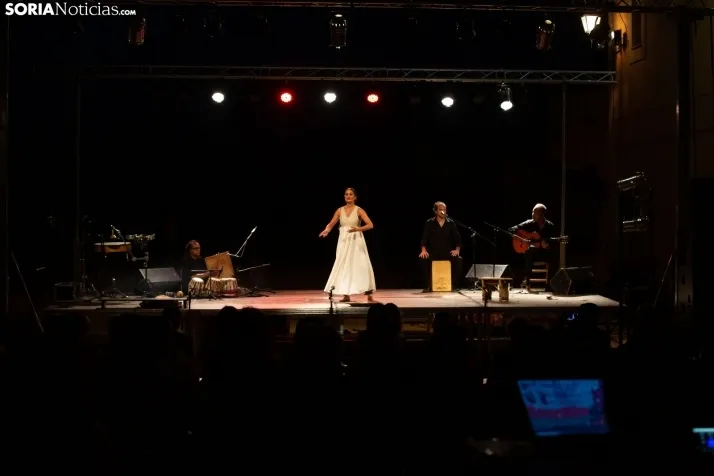 Fusión flamenca e india en Almazán