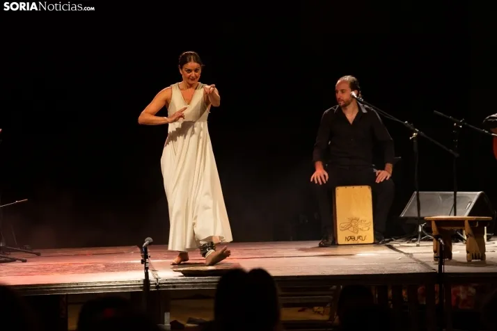 Fusión flamenca e india en Almazán