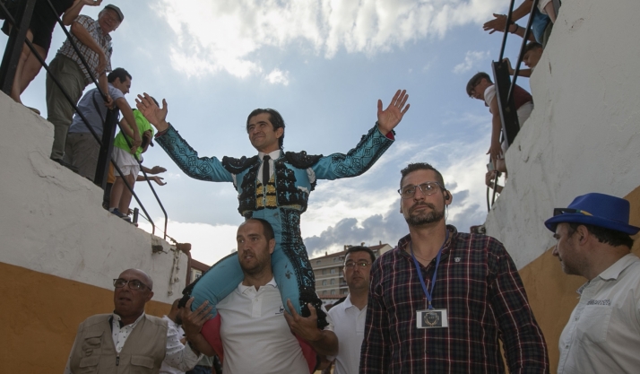 Joselito Adame, triunfador sanjuanero en los premios de la Peña Taurina Soriana