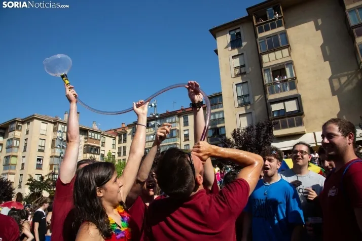 Multitudinaria bajada a Las Bailas 