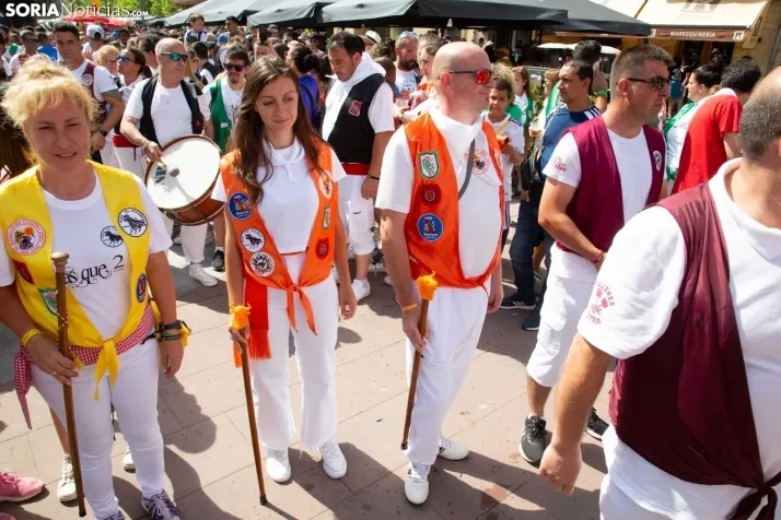 Multitudinaria bajada a Las Bailas 