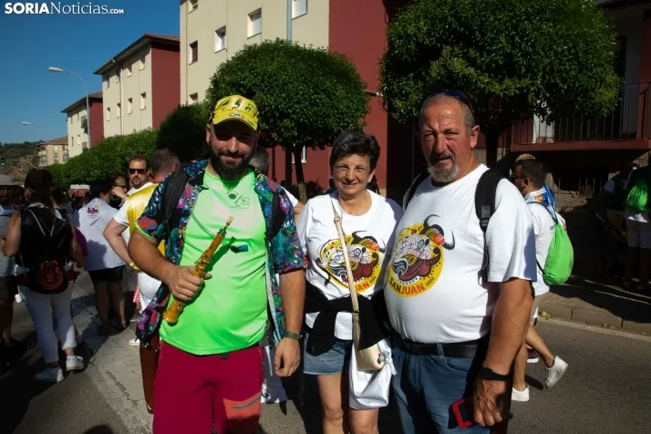 Multitudinaria bajada a Las Bailas 