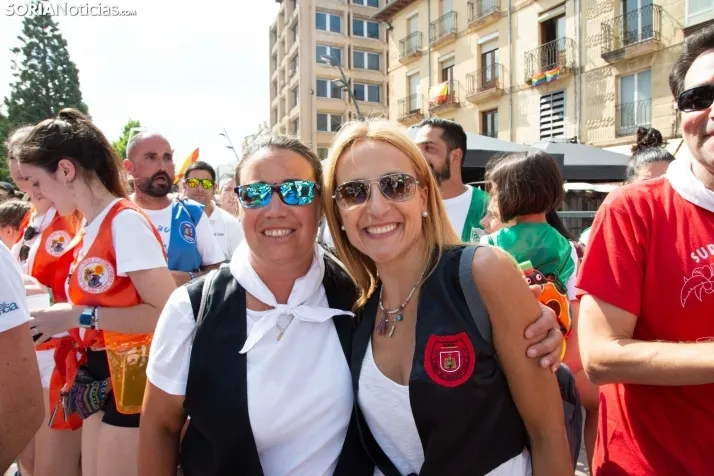 Multitudinaria bajada a Las Bailas 