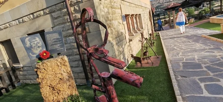 Homenaje al artesano de forja Justo Herrero