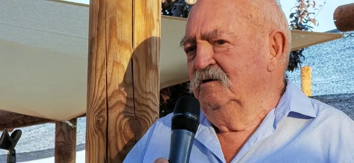 Homenaje al artesano de forja Justo Herrero