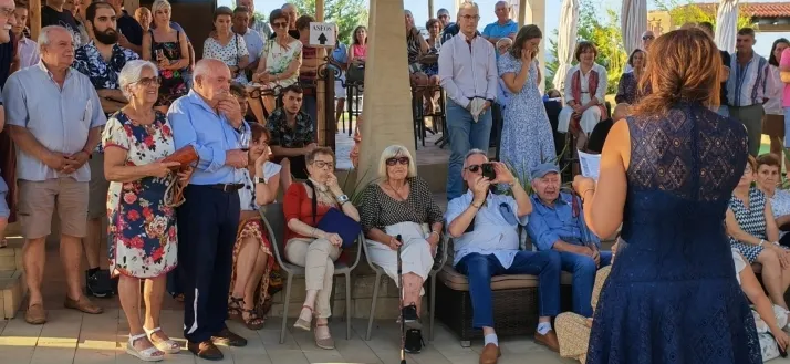 Homenaje al artesano de forja Justo Herrero