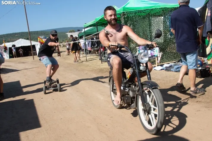Motoball en el Motorbeach 2022 en Vinuesa
