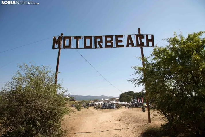 Motoball en el Motorbeach 2022 en Vinuesa