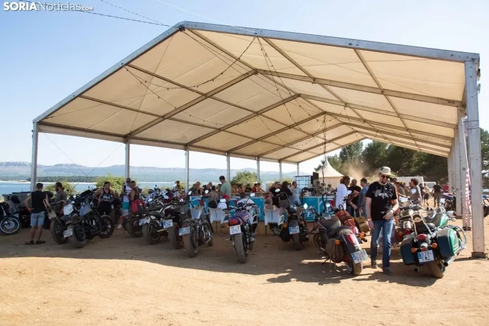 Motoball en el Motorbeach 2022 en Vinuesa
