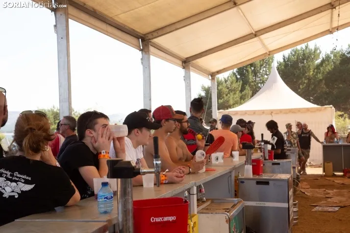 Motoball en el Motorbeach 2022 en Vinuesa