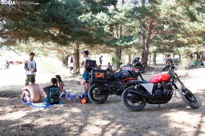 Motoball en el Motorbeach 2022 en Vinuesa