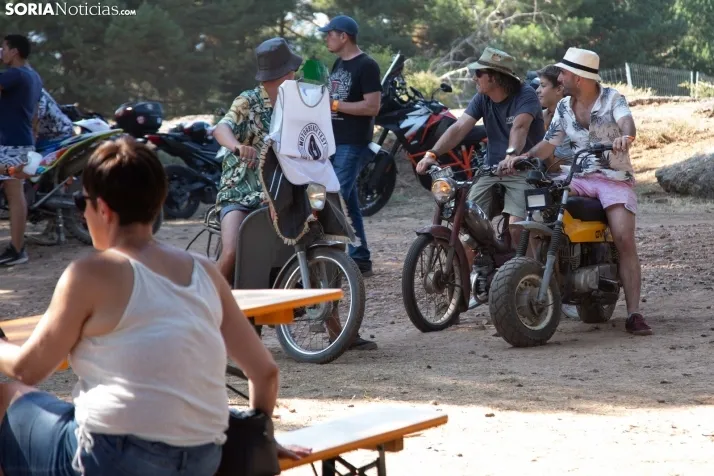 Motoball en el Motorbeach 2022 en Vinuesa