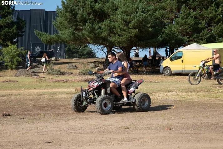 Motoball en el Motorbeach 2022 en Vinuesa