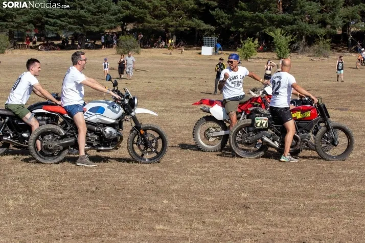 Motoball en el Motorbeach 2022 en Vinuesa