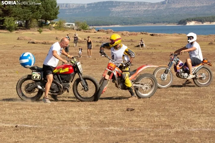 Motoball en el Motorbeach 2022 en Vinuesa