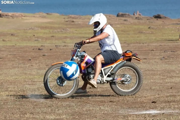 Motoball en el Motorbeach 2022 en Vinuesa